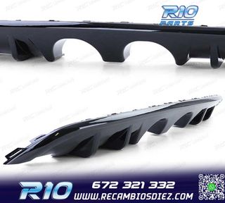 DIFUSOR VOLKSWAGEN VW GOLF 6 1K 08-13 NEGRO BRILLO DOBLE SAL