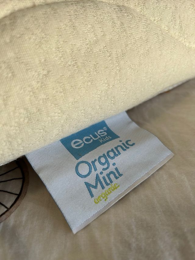 Colchón para minicuna. ECUS KIDS. ORGANIC MINI.
