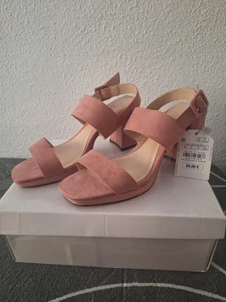 Sandalias Sfera rosa t. 39 sin estrenar