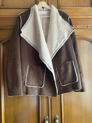 Cazadora ante forrada borreguito