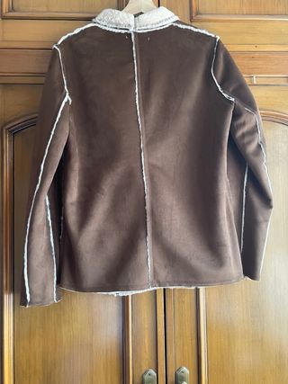 Cazadora ante forrada borreguito