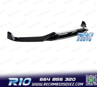 SPOILER LIP PARA BMW X5 F15 12-18 LOOK M PERFORMANCE NEGRO B