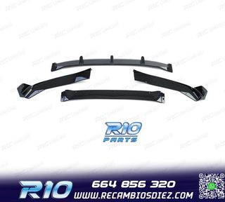 SPOILER LIP PARA BMW X5 F15 12-18 LOOK M PERFORMANCE NEGRO B