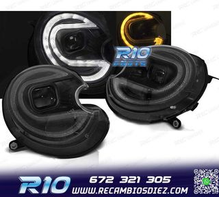 FAROS XENON MINI COOPER 06-14 LED NEGRO
