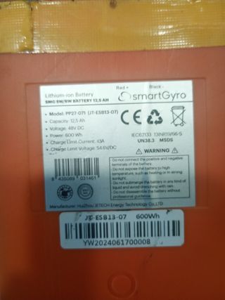 Batería SmartGyro Patinete Eléctrico