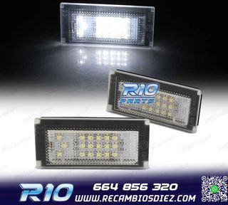 LUCES DE MATRÍCULA LED PARA MINI COOPER 2001-2006