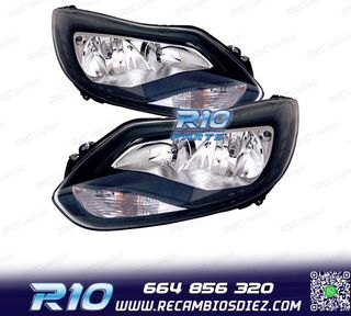 FAROS PARA FORD FOCUS IV 11-14 FONDO NEGRO