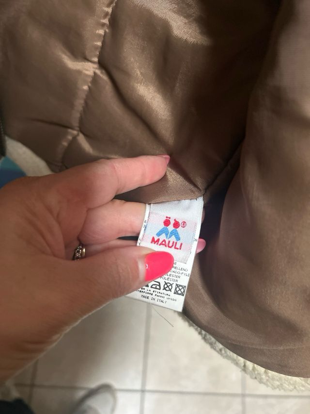 Giubbotto bimbo foderato marrone