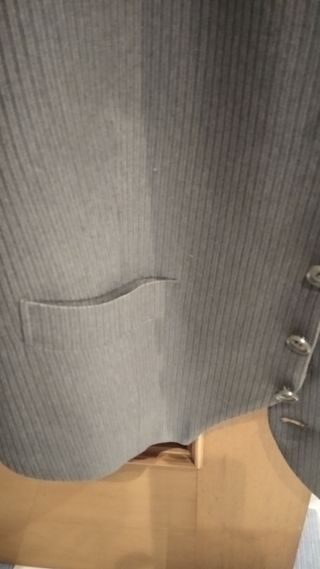 Chaleco de vestir hombre talla 50 gris
