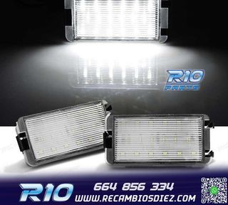 LUCES MATRÍCULA LED SEAT