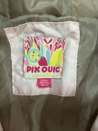 Traje de nieve para niña talla 18meses