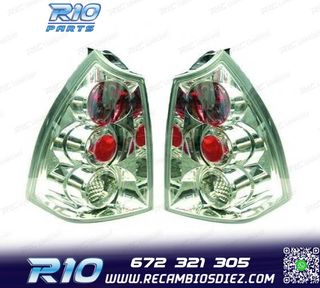 PILOTOS PEUGEOT 307 SW 01-05 FONDO CROMO