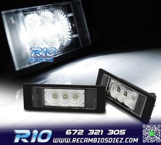 LUCES MATRÍCULA BMW E81 E87 F20 F21 E63 E64 F12 F13 Z4 MINI