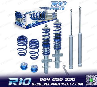 SUSPENSIÓN ROSCADA BLUE LINE PARA VOLKSWAGEN VW POLO 6N 6R