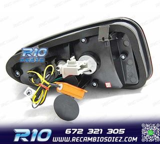 PILOTOS MINI COOPER R50 R52 R53 04-06 LED ROJO AHUMADO
