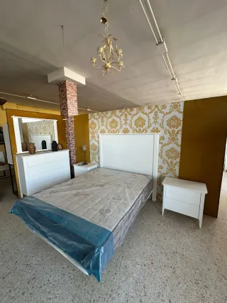 Conjunto dormitorio matrimonio blanco