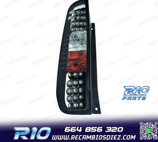 PILOTOS FORD FIESTA 02-08 LED FONDO NEGRO