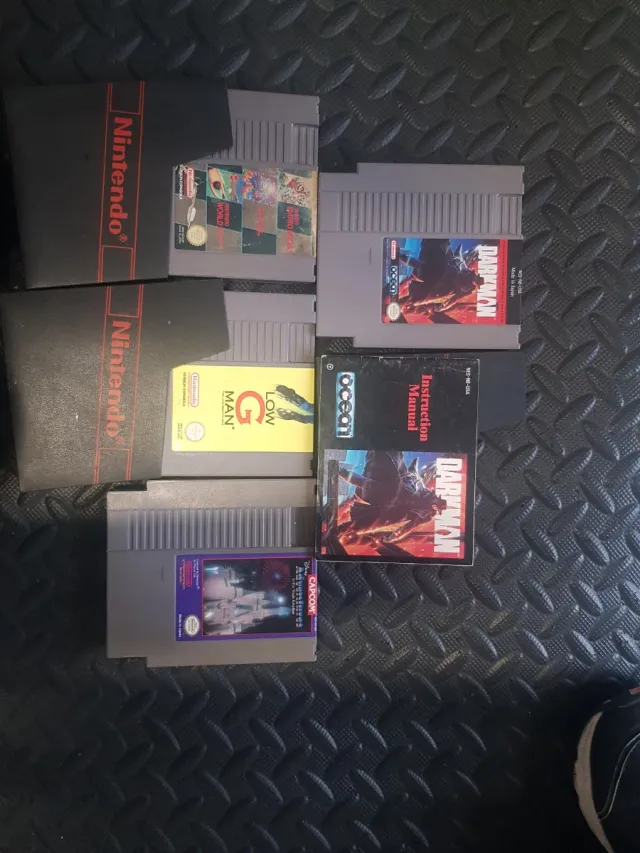 Lote Videojuegos NES Clásicos