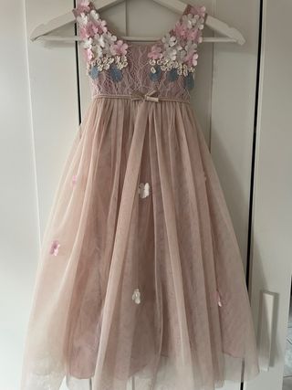 Vestido fiesta niña 5-6 años