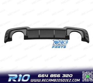 DIFUSOR AUDI A3 S LINE HATCHBACK 17-20 LOOK RS3