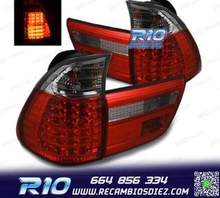 PILOTOS BMW X5 E53 LED ROJO AHUMADO