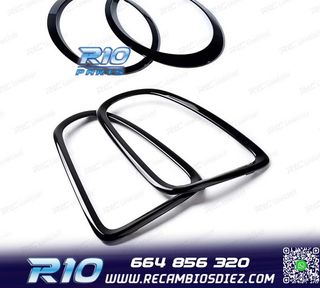 MARCO FAROS PARRILLA MINI R56 R57 R58 07-13 LOOK JCW NEGRO