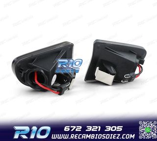 INTERMITENTES LATERALES PARA SMART FORTWO 451 07- LED NEGRO