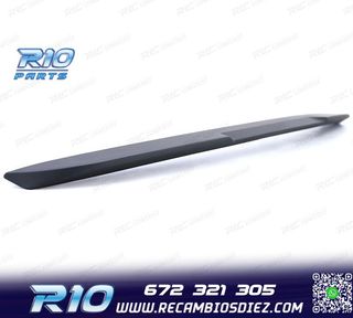 ALERON PESTAÑA AUDI A4 B9 SEDAN 15-19 LOOK RS4 NEGRO MATE