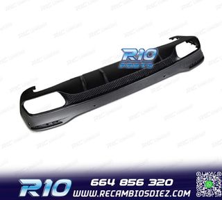 DIFUSOR MERCEDES GLE W167 AMG 19- LOOK AMG GLE63 NEGRO
