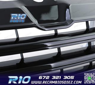 PARRILLA VOLKSWAGEN VW T5 FACELIFT 09-15 NEGRO BRILLO
