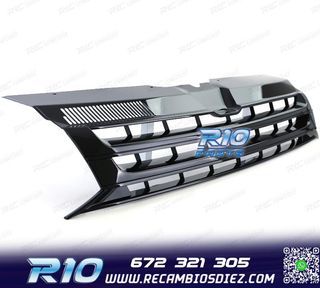 PARRILLA VOLKSWAGEN VW T5 FACELIFT 09-15 NEGRO BRILLO