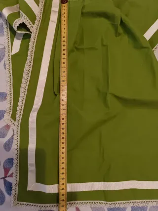 Delantal y pico huertana verde