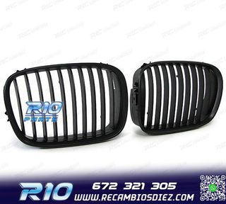 PARRILLAS BMW E39 95-03 LOOK M NEGRO MATE