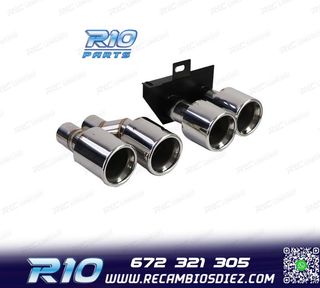 COLAS ESCAPE BMW F10 F11 F12 F13 10- INOX CROMADO