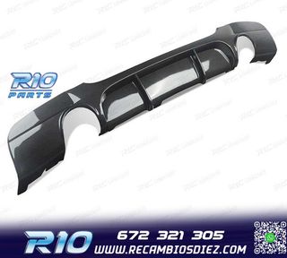 DIFUSOR BMW E90 E91 04-12 LOOK M PERFORMANCE CARBONO