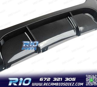 DIFUSOR BMW E90 E91 04-12 LOOK M PERFORMANCE CARBONO