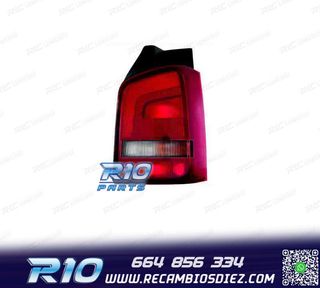PILOTO DCH VOLKSWAGEN VW TRANSPORTER T5 1P 10-15 AHUMADO ROJ