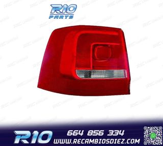 PILOTO IZQ VOLKSWAGEN VW SHARAN 10-15 BLANCO ROJO