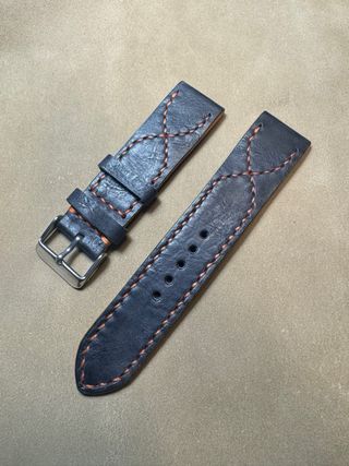 Correa de reloj hecha a mano