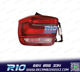 PILOTO IZQ PARA BMW F20 F21 10-14 BLANCO ROJO
