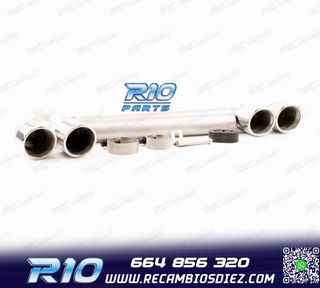 ESCAPE CON COLAS BMW F30 F31 11-18 LOOK M DOBLE