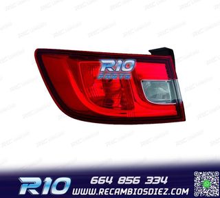 PILOTO IZQ PARA RENAULT CLIO IV 12-16 BLANCO ROJO