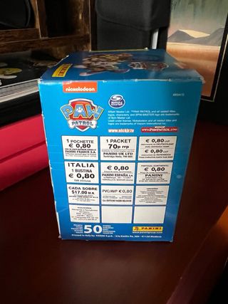 Caja de cromos Patrulla Canina Panini