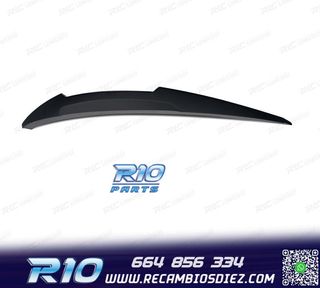 ALERON SPOILER BMW E92 COUPE 06-14 LOOK M4 NEGRO BRILLO