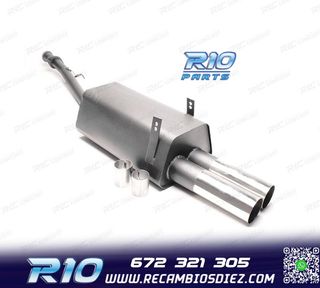 SILENCIOSO ESCAPE PARA BMW SERIE 3 E36 L4 1991-1998 x2