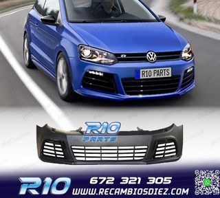 PARAGOLPES DELANTERO VOLKSWAGEN VW POLO 5 6R 09-14 LOOK R LI
