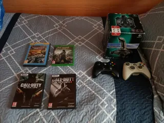 Lote Logitech: Joystick, Mandos y Juegos PC/Xbox