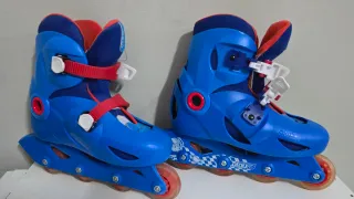 Patines en línea Oxelo + protecciones 