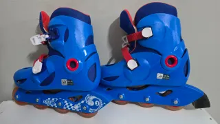 Patines en línea Oxelo + protecciones 