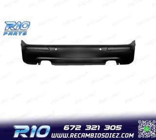 PARAGOLPES TRASERO BMW E39 LOOK M5 PDC DOBLE SALIDA